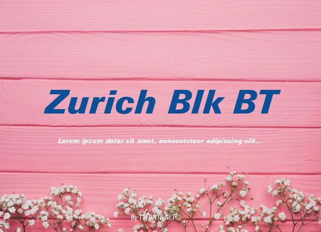 Zurich Blk BT example